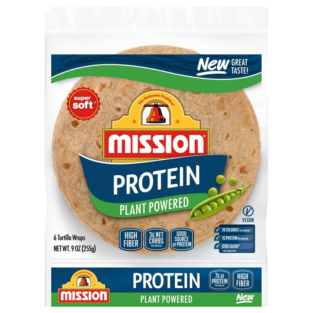 Mission Protein Tortilla Wraps 9 Oz 6 Count Walmart Walmart mission-protein-tortilla-wraps-9-oz-6-count-walmart-walmart