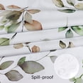 thumbnail image 5 of Leaves Tablecloth Waterproof Spring Winter Green Eucalyptus Leaf Tablecloth Rectangle Fall Autumn Table Cloth Watercolor Plants Stain Resistant Table Covers for Kitchen Picnic Party 60"x84", 5 of 5
