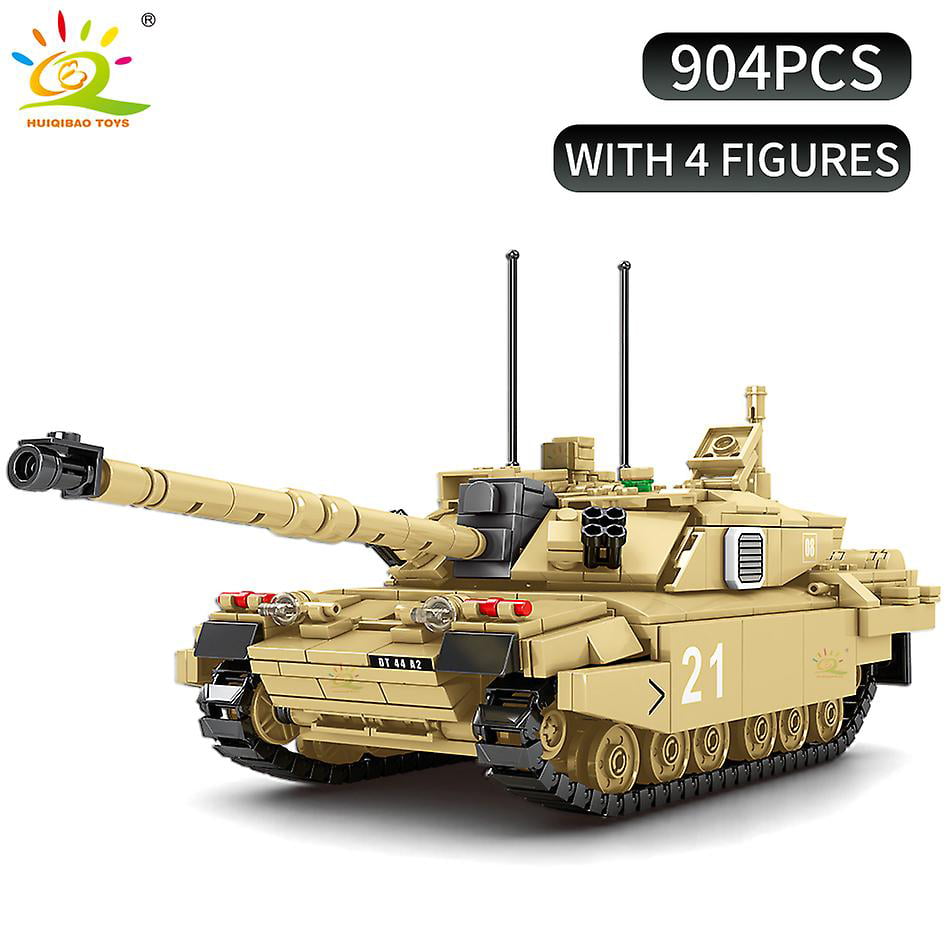 Military Trucks Model Building Blocks with Military Weapons Toys Army Bricks 