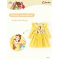 thumbnail image 3 of Vestido para niña pequeña Disney Princess Belle Yellow 2T, 3 of 6