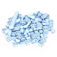 thumbnail image 2 of Teclas PBT de diseño ergonómico, resistentes al aceite, coloridas, 108 teclas para videojuegos, para teclado mecánico, color azul claro, 2 of 14