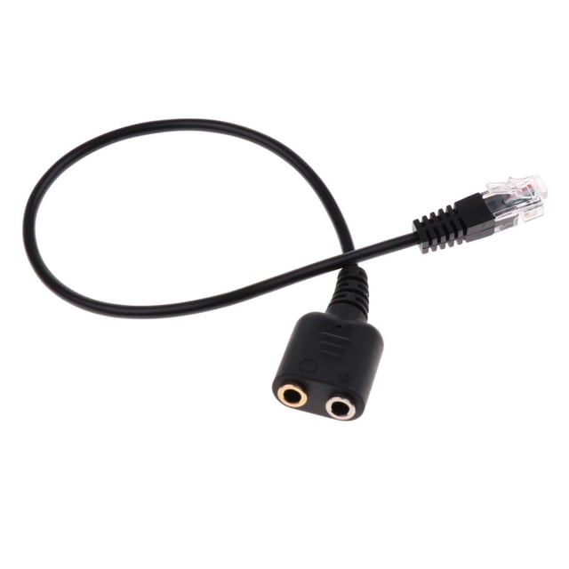 Cable de sonido Hugo Adaptador de Enchufe Dual de 3,5 Mm a Doble para Teléfono