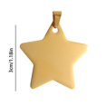 thumbnail image 3 of RuiJiao Dog Pet Stainless Steel Engraved Lettering Loss Tag, 3 of 9
