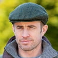 thumbnail image 7 of Mucros Weavers Adult Irish Wool Herringbone Flat Cap, Green, Small, 7 of 7
