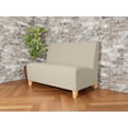 thumbnail image 2 of Lesro Ravenna Reception Armless Loveseat in Beige, 2 of 5