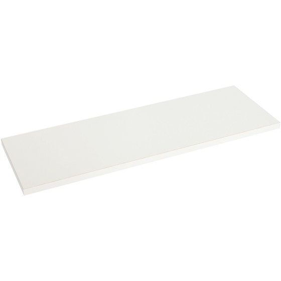 AllPurpose White Laminate Shelf