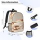 thumbnail image 5 of Easygdp Relaxing Cat With Tea Mochila Ligera de 15 Pulgadas para Estudiantes, Mochila Cómoda para la Escuela y Viajes, Correas Ajustables, 5 of 6