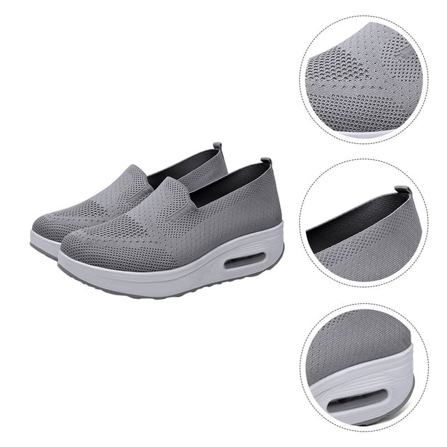 BESTYASH 1Par Zapatillas De Malla Para Mujer Suela Antideslizante Y Amortiguación