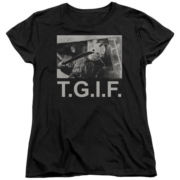 Friday The 13Th - Tgif - Women's Short Sleeve Shirt - Small