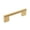 Champagne Bronze, variant on Amerock Versa 3-3/4 inch (96mm) Center-to-Center Satin Nickel Cabinet Pull - 5 Pack