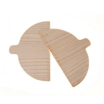 Wooden Pizza Peel - for Baking, Unique Semi-Circular Design, for Home and Commercial Use
