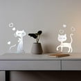 thumbnail image 4 of Yaoyar 3D Diy Shape Acrylic Wall Sticker Modern Stickers Decoration, 4 of 4