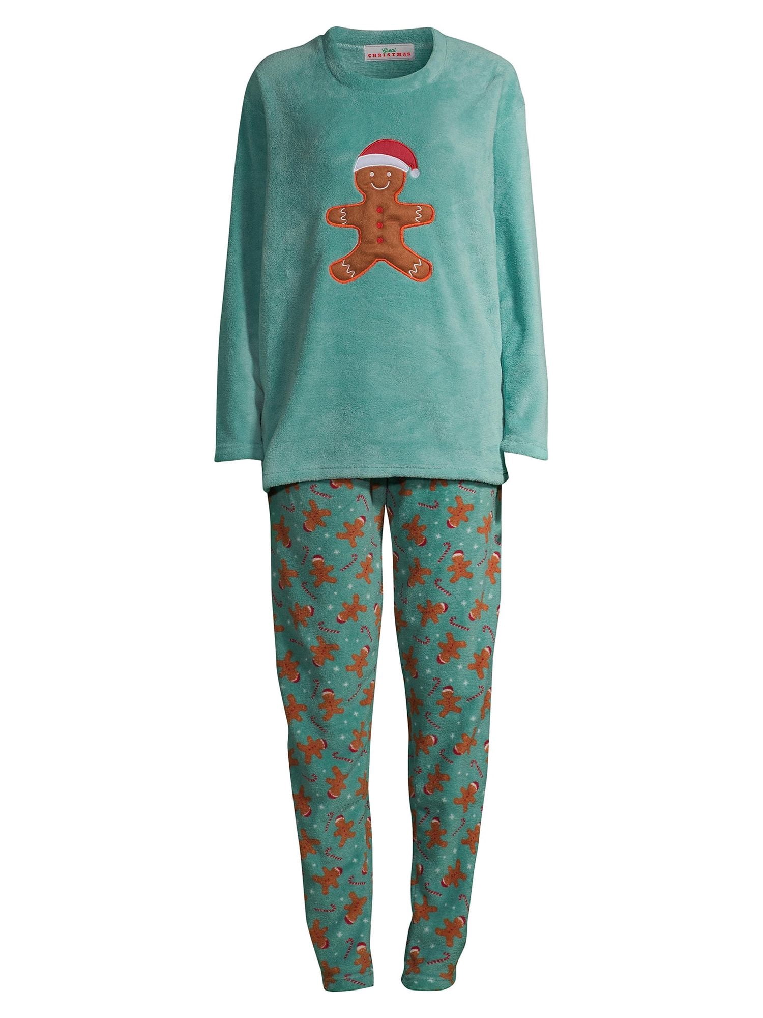 The Great Christmas Women's Christmas Edition 4 Piece Plush Pajama Set in Gift Box