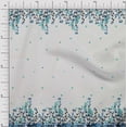 thumbnail image 1 of oneOone Cotton Poplin Fabric Leaves & Flower Panel Print Fabric BTY 56 Inch Wide, 1 of 3