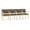 Castillo Brown, variant on Lenox Wood Reception Waiting 4-Seat Tandem Seating / Natural Wood / Black