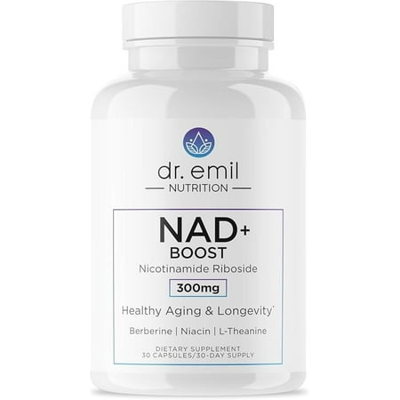DR. EMIL NUTRITION NAD + Boost, NAD supplement, 30 Count, 30 Servings