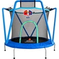 thumbnail image 1 of Trampolin Brincolin Infantil Little Monkey 163 cm  Canasta Pelota, 1 of 8