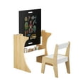 thumbnail image 4 of Kids Table and Chairs Set, Multifunctional Wooden Children Study Activity Table, Convertible Tabletop for Study, Drawing, Play, 4 of 8