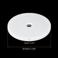 thumbnail image 2 of 6inch Rotating Swivel Stand with Steel Ball Lazy Susan Base Turntable White 1pack, 2 of 5