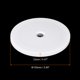 thumbnail image 2 of Soporte giratorio de 6 pulgadas con base de bola de acero Lazy Susan, giratorio, blanco, 1 paquete, 2 of 5