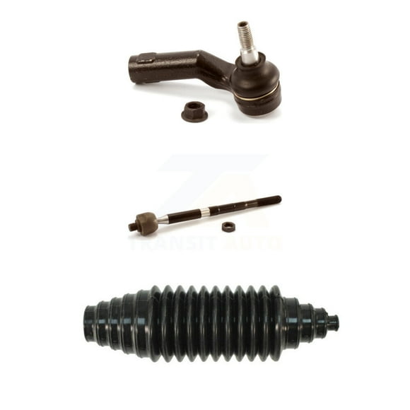 Transit Auto Embout de Biellette de Direction avant Droite (Côté Passager) & Kit de Démarrage pour Voiture Ford Escape Focus Connect C-Max Lincoln MKC KTB-100665