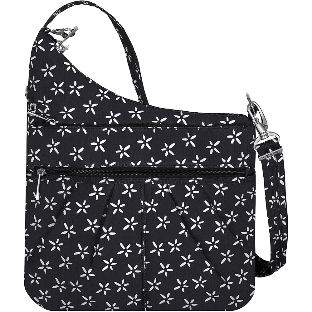 Travelon Travelon AntiTheft Signature 3 Compartment Crossbody