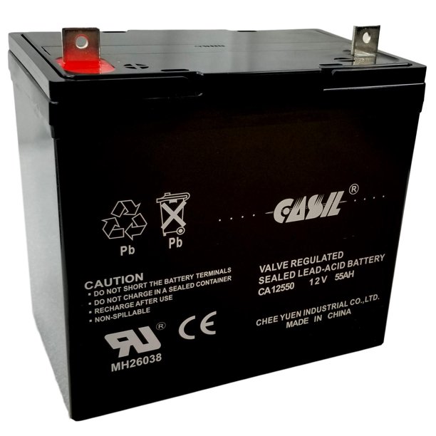 12v 55ah Group 22NF Power Boat Pontoon Electric Trolling Motor Deep