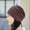 (Spread drill wavy stripes) brown brown, variant on Hat Girl Spring And Summer Thin Air -Breathable Flowers Lace Drill Fashion Headscarf Hats Cover White Hair Baotou Hat Casual Pile Hat
