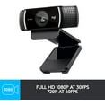 thumbnail image 2 of Restored Logitech C922x Pro Stream Webcam – Full 1080p HD Camera (Refurbished), 2 of 7