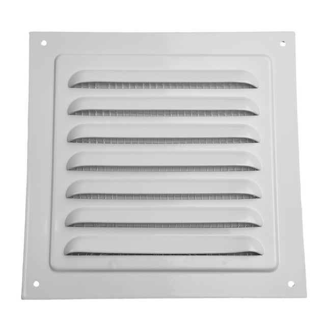 Metal Louver Vent Grille Cover Square Vent for Ct Screen Cover 150X150Mm