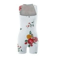 thumbnail image 3 of LOVZFMLL Justaucorps Aguichant pour Femmes Débardeur à Bretelles Bodycon Extensible Combishort Blanc TG, 3 of 3