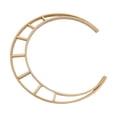 thumbnail image 3 of arctrm DIY Moon Wind Chime Hoop DIY Crafts Multifunctional Wooden Crafting Supplies for 45cm, 3 of 10