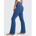 thumbnail image 4 of CRZ YOGA Womens Butterluxe High Waist Flare Pants 32 Inches Yoga Pants with Pocket, 4 of 6