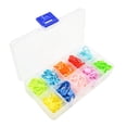thumbnail image 3 of 120pcs Knitting Stitch Counter Crochet Locking Stitch Markers Stitch Needle Clip Pin with Storage Box, 3 of 8