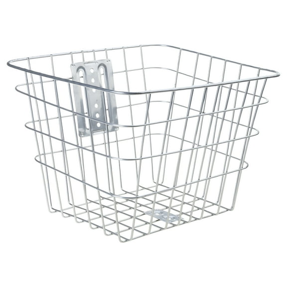 lixuesong Folding Bike Basket Front Handlebar Shopping Bag Detachable Metal Bicycles Basket Bicycles Accessories Easy to Use