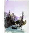 thumbnail image 2 of Sargent, John Singer 19x24 Black Modern Framed Museum Art Print Titled - Alpine View-Murren, 2 of 4