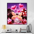 thumbnail image 6 of Mickey and Minne Diamond Art Painting Kits for Adults and Beginners,5D DIY Cartoon Cross Stitch Kits,Full Drill Crafts for Kids Home Wall Decor Gift Diamond Dots 12" X 12", 6 of 8