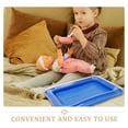 thumbnail image 4 of Inflatable Swimming Pool Transparent Blue PVC 2Pcs 23.6x17.7x5.9in For Inflate Tray, 4 of 7