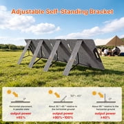 LVYUAN 300W Solar Panel Foldable Solar Panel Charger with Adjustable Kickstands Portable Waterproof IP67 22.5% High Efficiency for RV, Camping, Home, Outdoor, Power Station, off Grid