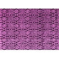 thumbnail image 1 of Ahgly Company Indoor Rectangle Abstract Pink Modern Area Rugs, 5' x 7', 1 of 4