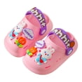 thumbnail image 5 of Dakaela 6M-6Y Toddler Garden Clogs Boys Girls Slip on Water Shoes Summer Lightweight Outdoor Baby Cute Slides Sandals for Beach Pool Pink, 5 of 6