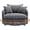 L1077-Light Grey, variant on LITVZ 360 Degree Swivel Accent Chair Oversized, 37.4 inch Extra Wide Barrel Swivel Chairs with Deep Seat for Living Room, Club, Reading, Bedrooms