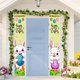 thumbnail image 5 of Adornos de Pascua, regalos de Pascua, pareados con temática de huevos y conejitos de Pascua, ideales para decorar hogares, tiendas y eventos durante la Pascua, ideales para decorar puertas, pareados d, 5 of 6