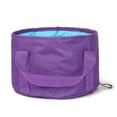 thumbnail image 4 of Cubo de camping plegable de 16 l, portátil, para viajes, contenedor de agua, lavabo, para acampar al aire libre, picnic, herramientas de pesca., 4 of 5