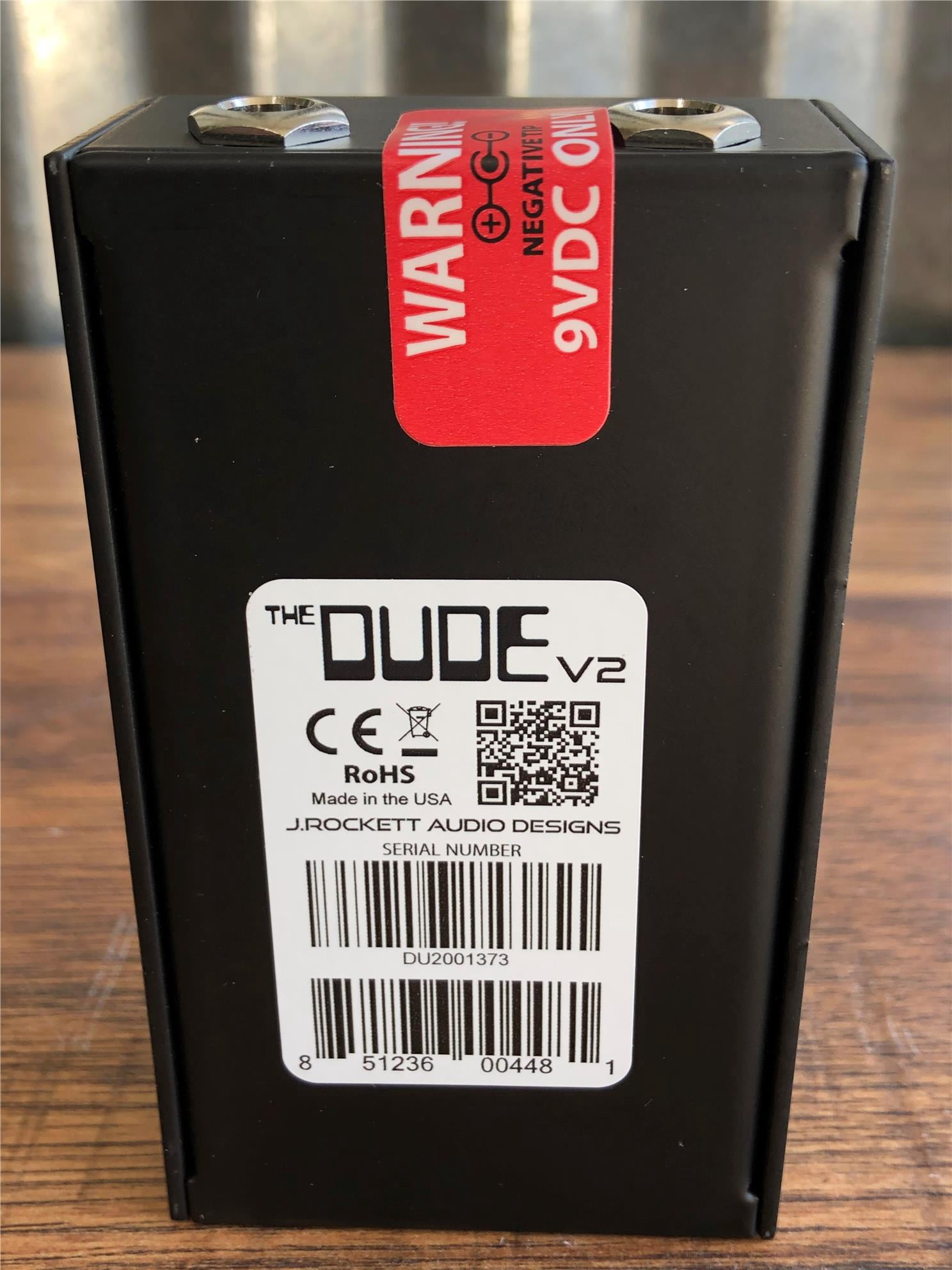 J. Rockett Audio Designs Tour Series The Dude V2 Overdrive Guitar Effects Pedal