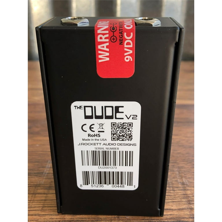 J. Rockett Audio Designs Tour Series The Dude V2 Overdrive Guitar