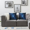 thumbnail image 2 of Constellation Pillow Sham, Outer Space Star Nebula Astral Cluster Astronomy Theme Galaxy Mystery, Decorative Standard Size Printed Pillowcase,  1 set of 2, various sizes, 2 of 7