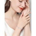 thumbnail image 2 of CACA LADY Infinity Anklet Bracelets for Women 925 Sterling Silver Moonstone Infinity Love Anklet Beach Jewelry for Her Mom Women Wife, 2 of 6