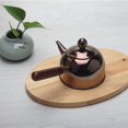 thumbnail image 2 of 2 Pcs 500Ml Single Handle Water Kettle Induction Turk Samll Coffee Milk Tea Pot 304 Stainless Steel Silver & Bronze, 2 of 5