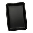 thumbnail image 4 of Bandeja de tocador para baño, bandeja de herramientas de escritorio para decoración de uñas, bandeja de almacenamiento decorativa para mesita de noche Negro, 4 of 8